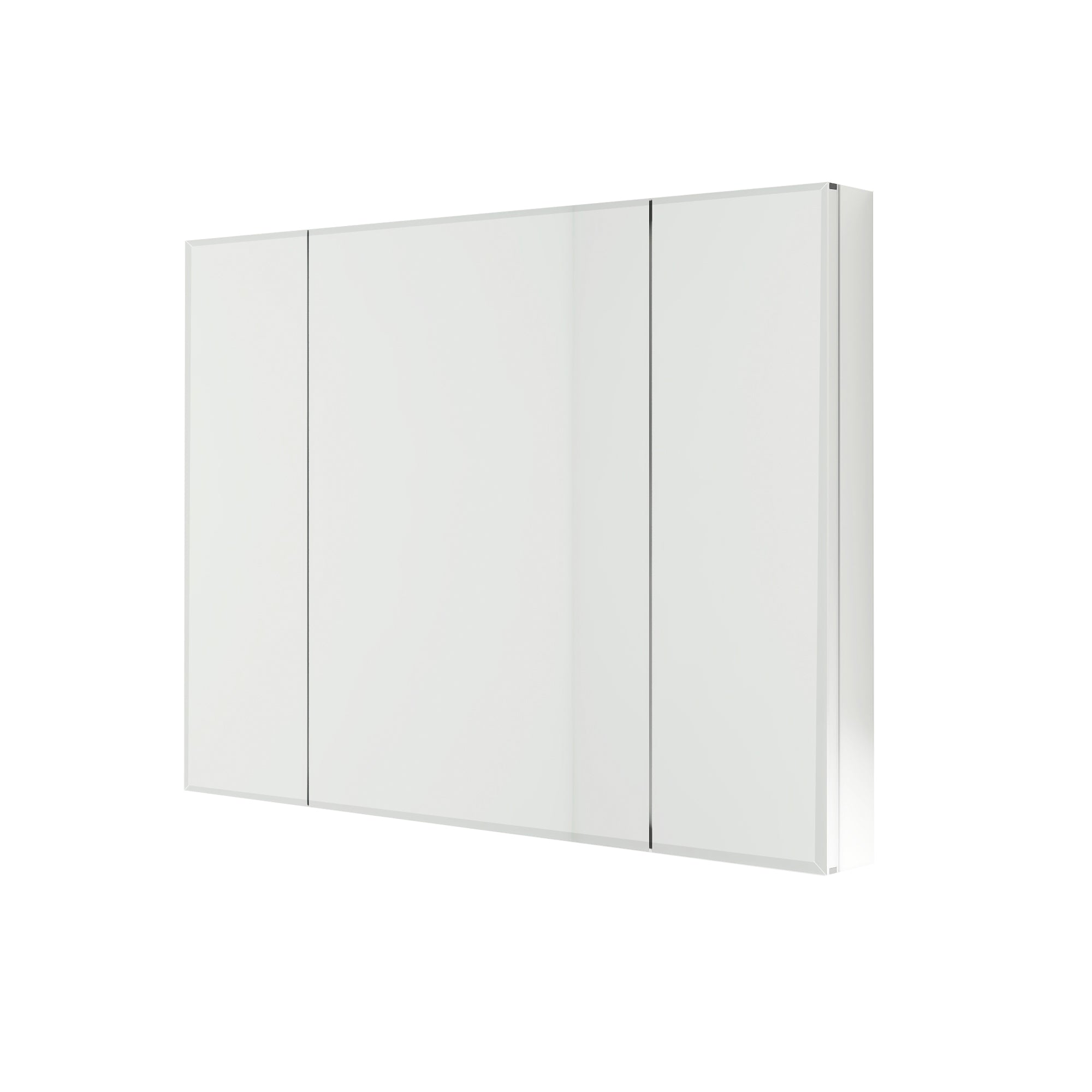 Staykiwi 36" Surface Mount Bathroom Medicine Cabinet with Mirror and Shelves