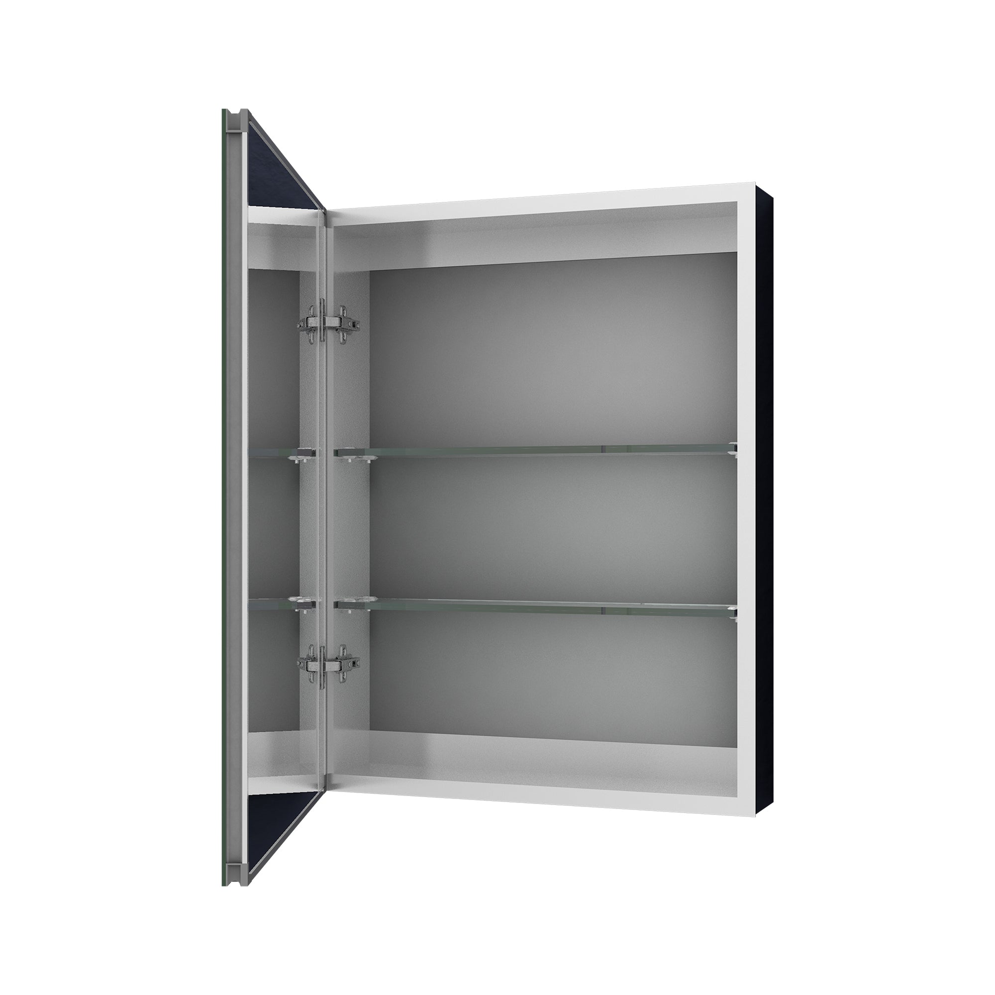 20" x 26" Aluminum Recessed/Surface Mount Medicine Cabinet with Mirror